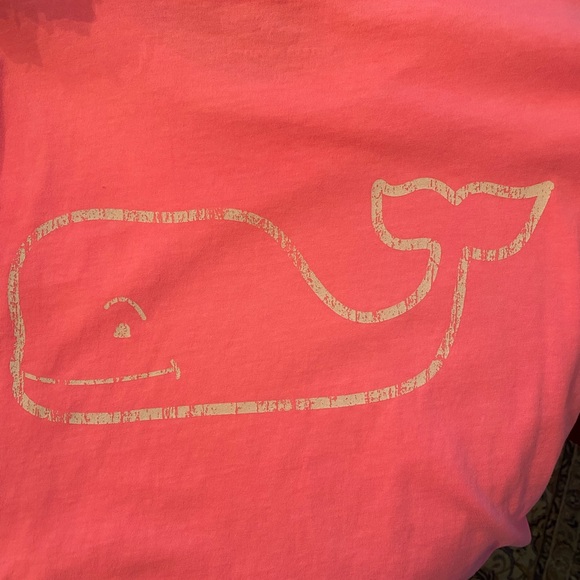 NWT Mens Vineyard Vine Whale short sleeve tee pink white XXL - Picture 3 of 7